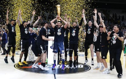 Basket, la Virtus Bologna è campione d’Italia dopo 20 anni