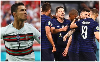 Europei 2021, Ungheria-Portogallo 0-3. Francia-Germania 1-0. VIDEO