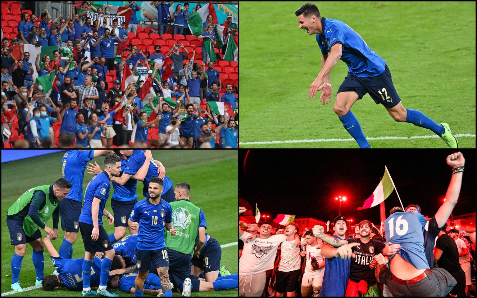 Europei 2021, Italia-Austria 2-1, tutte le foto: dai ...