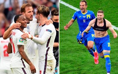 Euro 2020, l'Inghilterra batte la Germania 2-0. Ucraina-Svezia 2-1