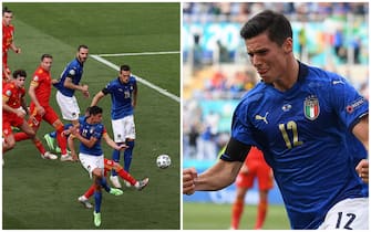 Italia-Galles: il gol di Pessina