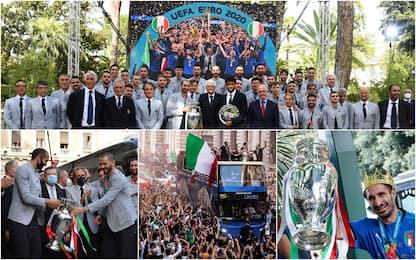 Italia campione d'Europa, la giornata degli Azzurri. FOTO