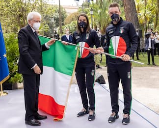 Jessica Rossi e Elia Viviani, i portabandiera dell'Italia a Tokyo 2021