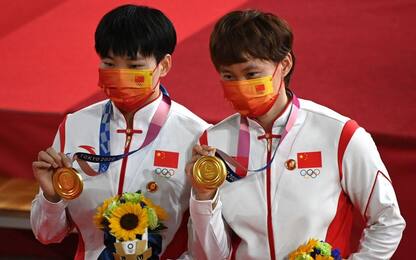 Tokyo 2020, spilla Mao Zedong su tuta atlete cinesi