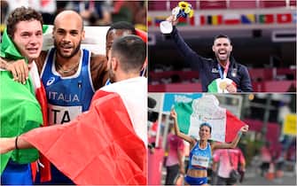 Le medaglie d'oro conquistate dall'Italia a Tokyo il 6 agosto 2021: staffetta 4x100, Luigi Busà, Antonella Palmisano