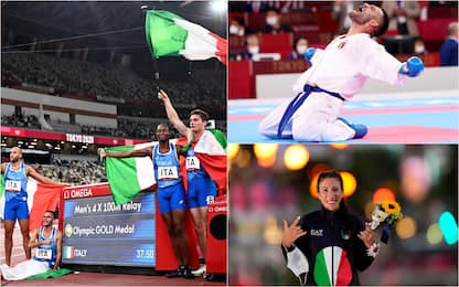 Tokyo 2020, dalla 4x100 a Palmisano: la gioia degli ori azzurri