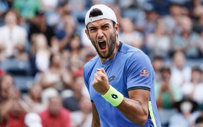 Tennis, Us Open: Berrettini vola ai quarti di finale. Sfiderà Djokovic