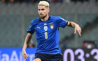 Jorginho in azione con la maglia della Nazionale