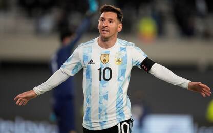 Mondiali 2022, Argentina batte Bolivia: con tre gol Messi supera Pelè