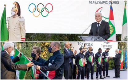 Gli azzurri delle Olimpiadi ricevuti al Quirinale da Mattarella