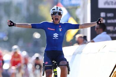Mondiali ciclismo Belgio, Balsamo vince l'oro nella gara donne Elite