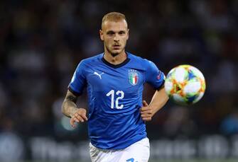1151033321 Federico Dimarco of Italy during the UEFA Under 21 Championship Group A match Italy v Poland at the Dall'Ara Stadium in Bologna, Italy on June 19, 2019
(Photo by Matteo Ciambelli/NurPhoto via Getty Images)