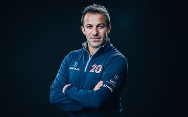 BERLIN, GERMANY - FEBRUARY 16: Laureus Academy Member Alessandro Del Piero poses at the Mercedes Benz Building prior to the 2020 Laureus World Sports Awards on February 16, 2020 in Berlin, Germany. (Photo by Simon Hofmann/Getty Images for Laureus)