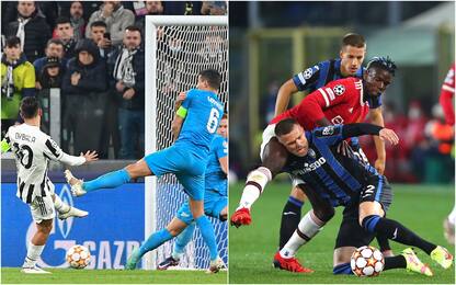 Champions League, Juventus-Zenit 4-2 e Atalanta-Man. United 2-2
