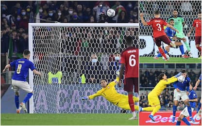 Italia-Svizzera 1-1, dal botta e risposta all'errore di Jorginho. FOTO