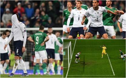 Irlanda del Nord-Italia 0-0: la strada per Mondiali passa da spareggi