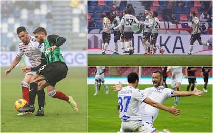 Serie A, Sassuolo-Cagliari 2-2. Vincono Venezia e Sampdoria. VIDEO
