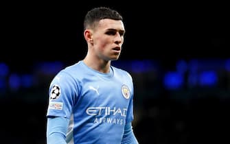 Manchester City's Phil Foden during the UEFA Champions League Group A match at Etihad Stadium, Manchester. Picture date: Wednesday November 3, 2021.