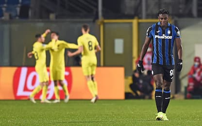 Atalanta-Villarreal 2-3: Dea fuori dalla Champions, è in Europa League