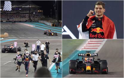 Formula 1, Gp Abu Dhabi: vince Verstappen, è campione del mondo. VIDEO