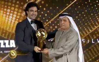 Federico Pastorello al Globe Soccer Awards 2021 a Dubai