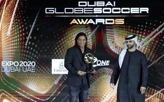 Ronaldinho al Globe Soccer Awards 2021 a Dubai