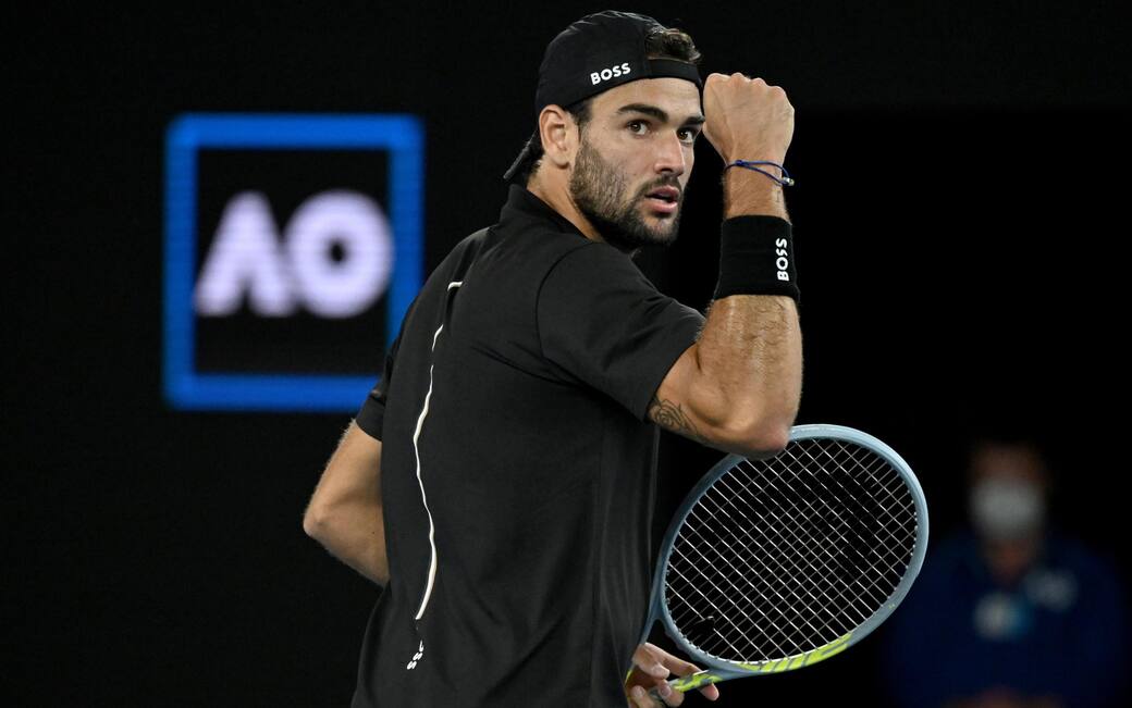 Berrettini in semifinale agli Australian Open 2022, è il primo italiano