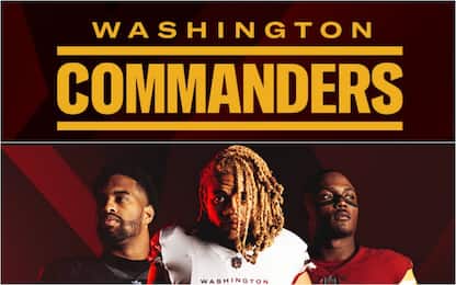 Nfl, la squadra di Washington ha un nuovo nome: Commanders