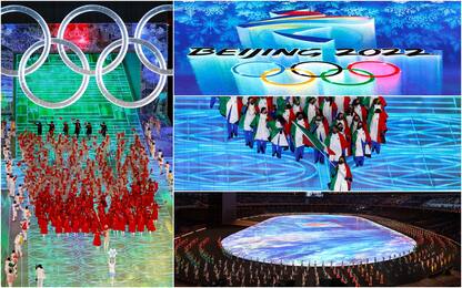 Cerimonia d'apertura Olimpiadi invernali di Pechino 2022. LE FOTO