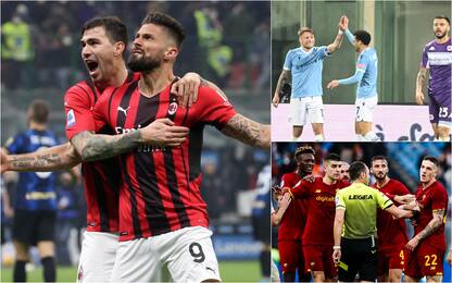 Serie A, Roma-Genoa 0-0, Inter-Milan 1-2, Fiorentina-Lazio 0-3