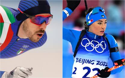 Olimpiadi Invernali Pechino 2022, Ghiotto e Wierer di bronzo