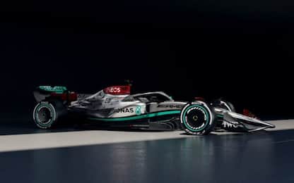 F1, ecco la nuova W13: Mercedes svela la sua auto per il Mondiale 2022