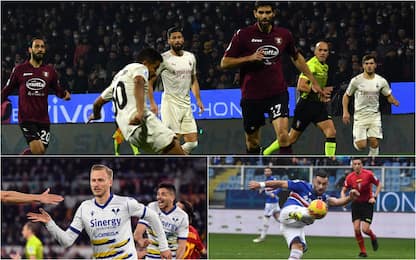Serie A Samp-Empoli 2-0, Roma-Verona 2-2, Salernitana-Milan 2-2. VIDEO