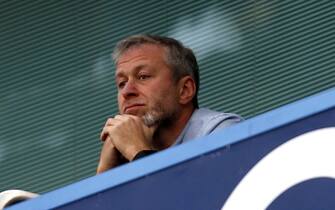 File photo dated 03-10-2015 of Chelsea owner Roman Abramovich. Chelsea owner Roman Abramovich says he is ?"giving trustees of Chelsea's charitable Foundation the stewardship and care" of the club, in a statement. Issue date: Saturday February 26, 2022.