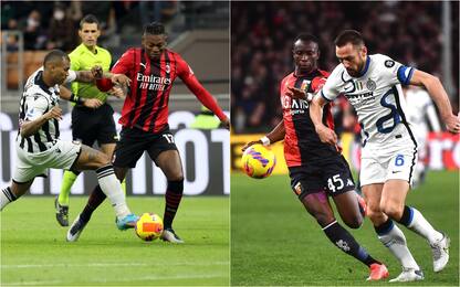 Serie A, Milan-Udinese 1-1 e Genoa-Inter 0-0: gol, video e highlights