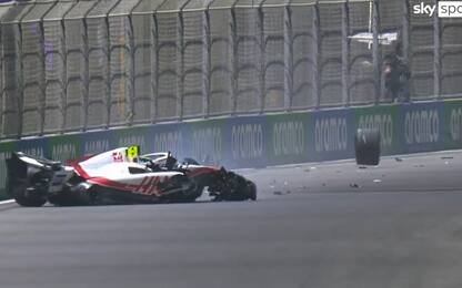GP Arabia, incidente di Mick Schumacher: pilota non gareggerà. VIDEO