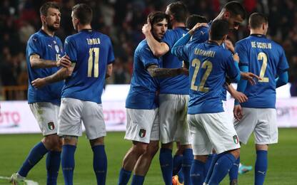 Calcio, Turchia-Italia 2-3: gol di Cristante e doppietta di Raspadori