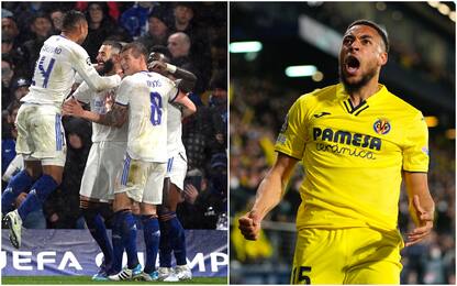 Champions League: Chelsea-Real Madrid 1-3, Villarreal-Bayern 1-0
