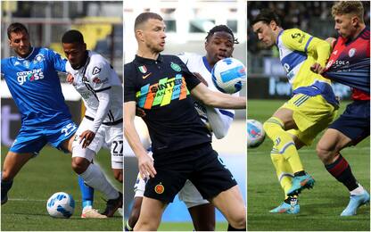 Serie A: Cagliari-Juve 1-2, Inter-Verona 2-0, Empoli-Spezia 0-0. VIDEO