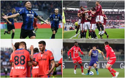 Serie A: Inter-Roma 3-1, ok Torino e Atalanta. Verona-Samp 1-1. VIDEO