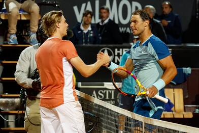 Tennis, internazionali di Roma: Nadal sconfitto in 3 set da Shapovalov