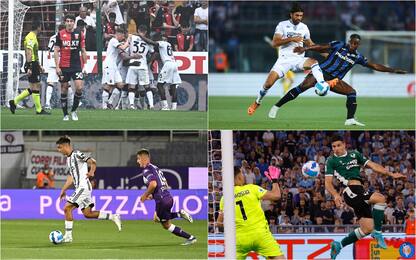 Serie A, in corso 3 match: Fiorentina-Juventus 1-0 . LIVE