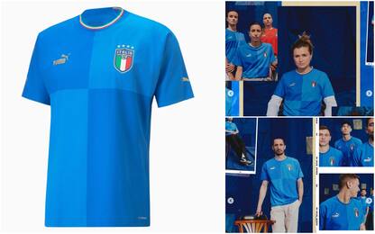 Nazionale, la nuova maglia dell’Italia per la stagione 2022-2023. FOTO