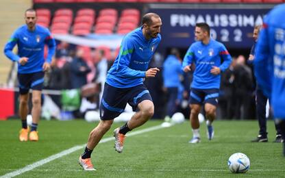 Italia-Argentina, stasera la finalissima e l'addio di Chiellini