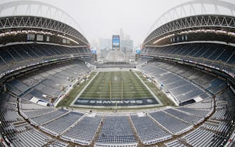 SEATTLE, WASHINGTON - DECEMBER 26: A general view of Lumen Field before the game between the Seattle Seahawks and the Chicago Bears on December 26, 2021 in Seattle, Washington. (Photo by Steph Chambers/Getty Images)