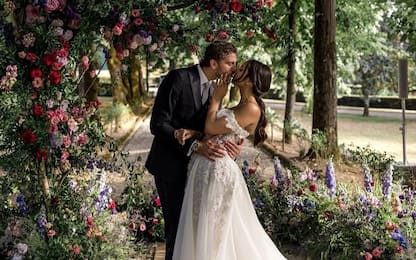 Manuel Locatelli sposa Thessa Lacovich. FOTO
