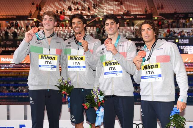 Mondiali di nuoto 2022, il medagliere 21 le medaglie dell'Italia Sky