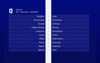 serie a calendario
