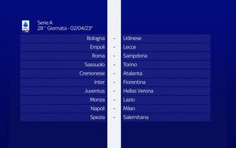 serie a calendario