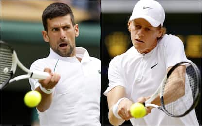Wimbledon, niente semifinale per Sinner: vince Djokovic in rimonta